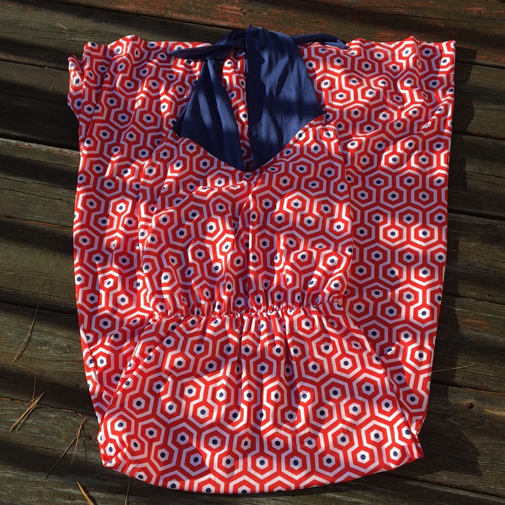 Mudpie halter dress size small